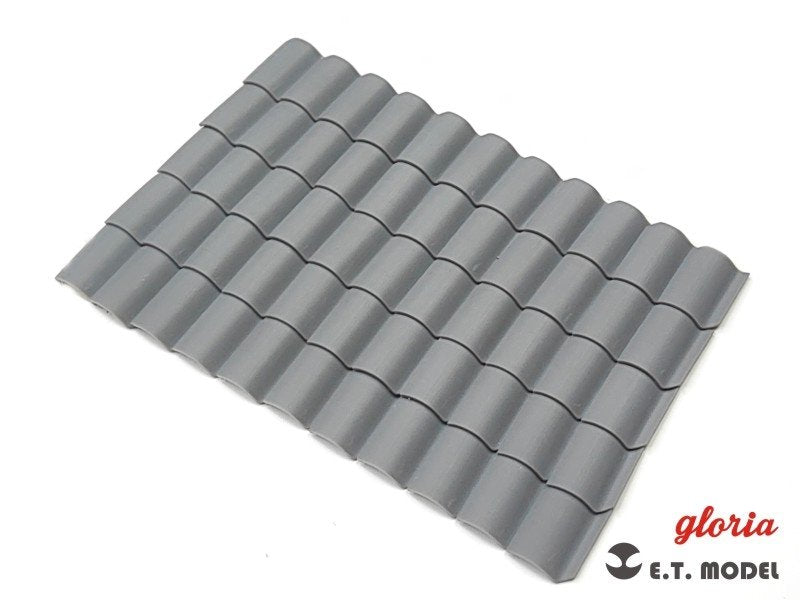 E.T. Model P35-205 WWII Roof Tiles Pantile Type 1/35 ( dachówki ) – Bild 2