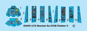 Trumpeter 01645 Russian Su-27UB Flanker C Fighter 1/72 – Bild 8
