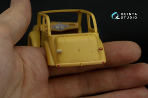 Quinta Studio QD35082 1937 Opel Olympia 3D-Printed &amp;amp; coloured Interior on decal paper (Bronco) 1/35 – immagine 9