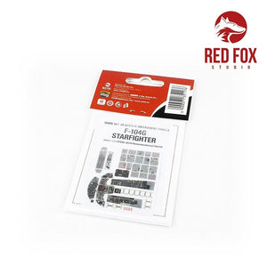 Red Fox Studio QS-32118 F-104G Starfighter (pour kit Italeri) 1/32 – image 2