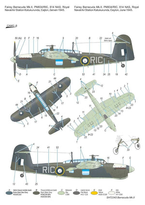 Special Hobby 72343 Fairey Barracuda Mk. II Pacific Fleet 1/72 – image 4