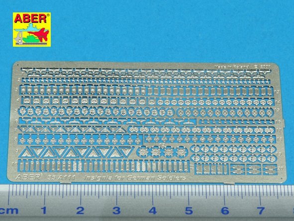 Insigne Aber 35A111 pour soldats allemands (Seconde Guerre mondiale) (1/35) – image 2