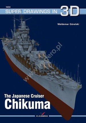 Kagero 16034 The Japanese Cruiser Chikuma EN