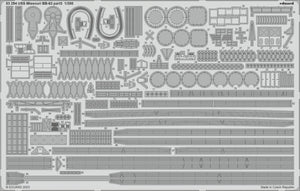 Eduard BIG5368 USS Missouri BB-63 Hobby Boss 1/350 – immagine 4