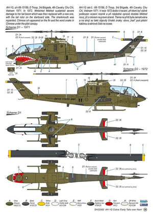Special Hobby 32082 AH-1G Cobra ‘Early Tails over Vietnam’ Hi-Tech Kit 1/32 – Bild 6
