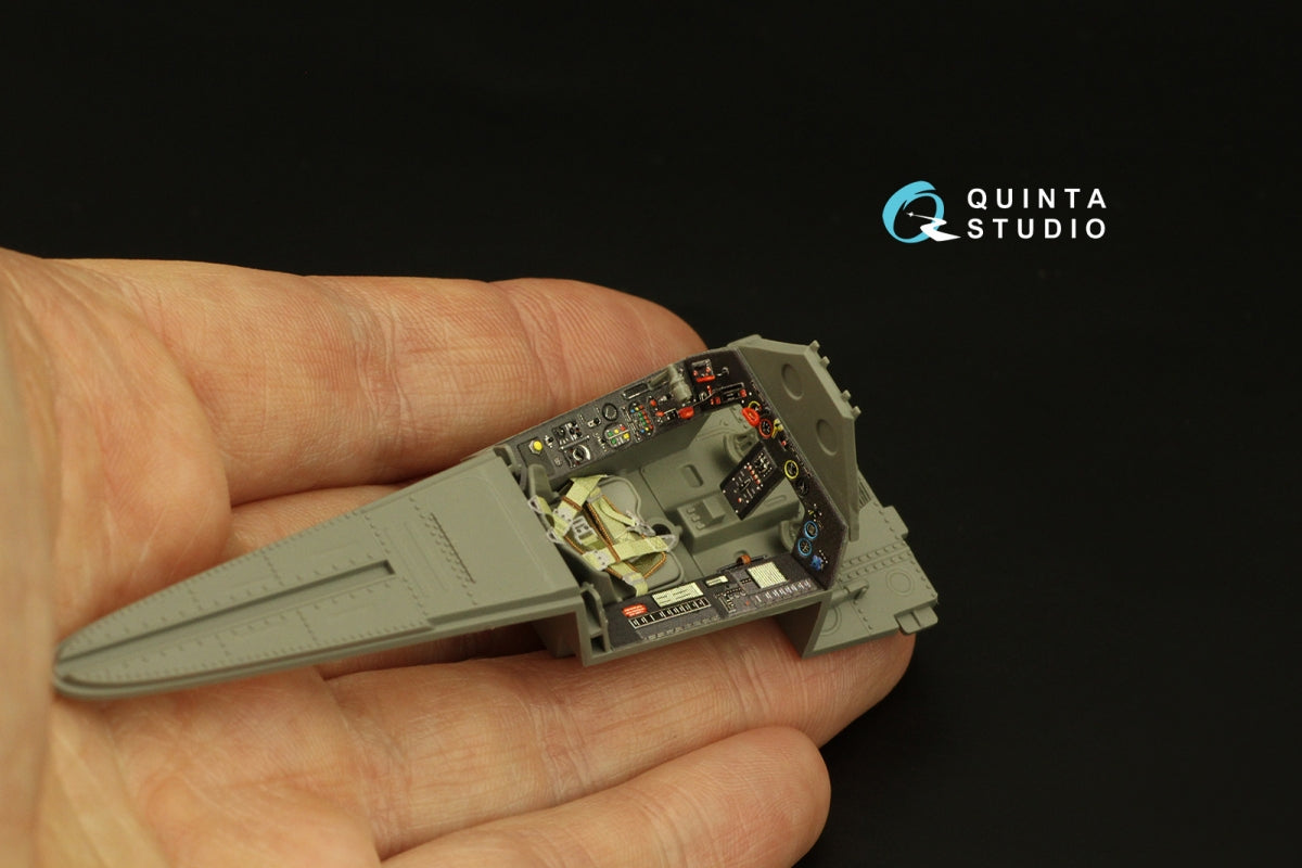 Quinta Studio QD35101 FW 190A-6 3D-Printed &amp;amp; coloured Interior on decal paper (Border Model) 1/35 – immagine 9