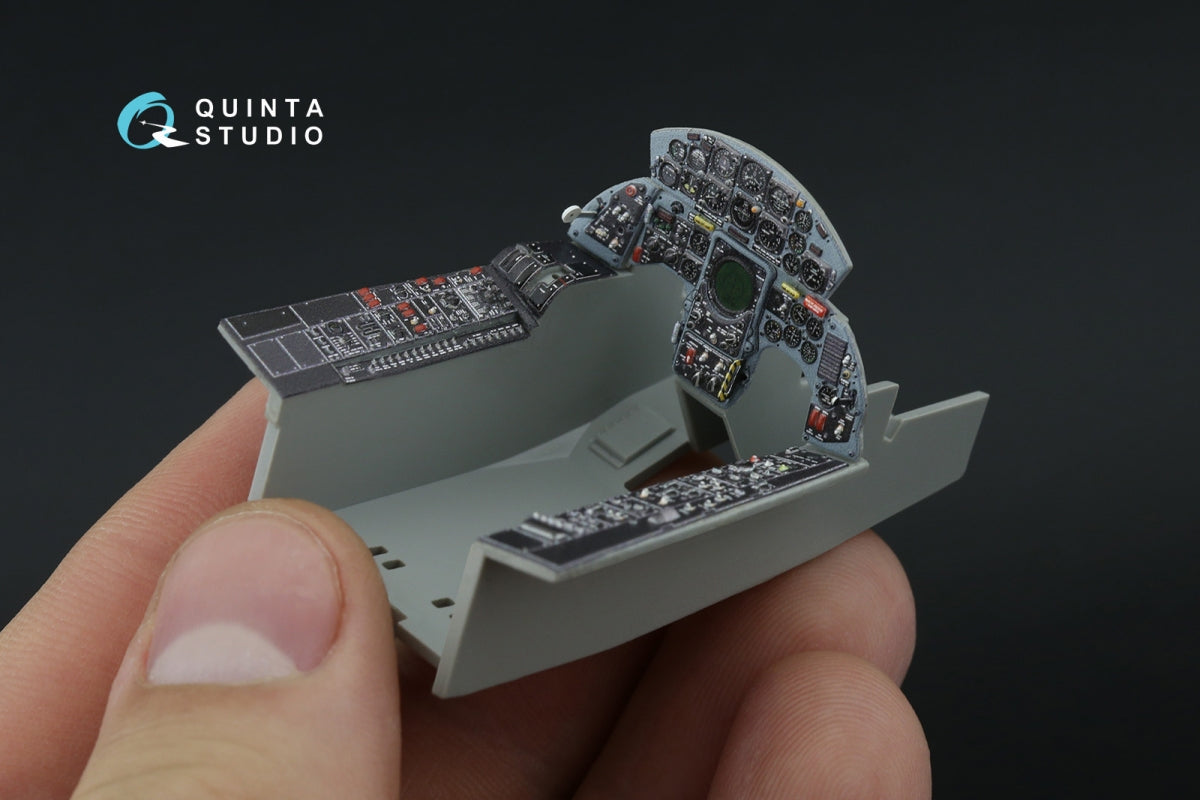 Quinta Studio QDS-32246 F-104A 3D-Printed &amp;amp; colored Interior on decal paper (Italeri) (Small version) 1/32 – image 11