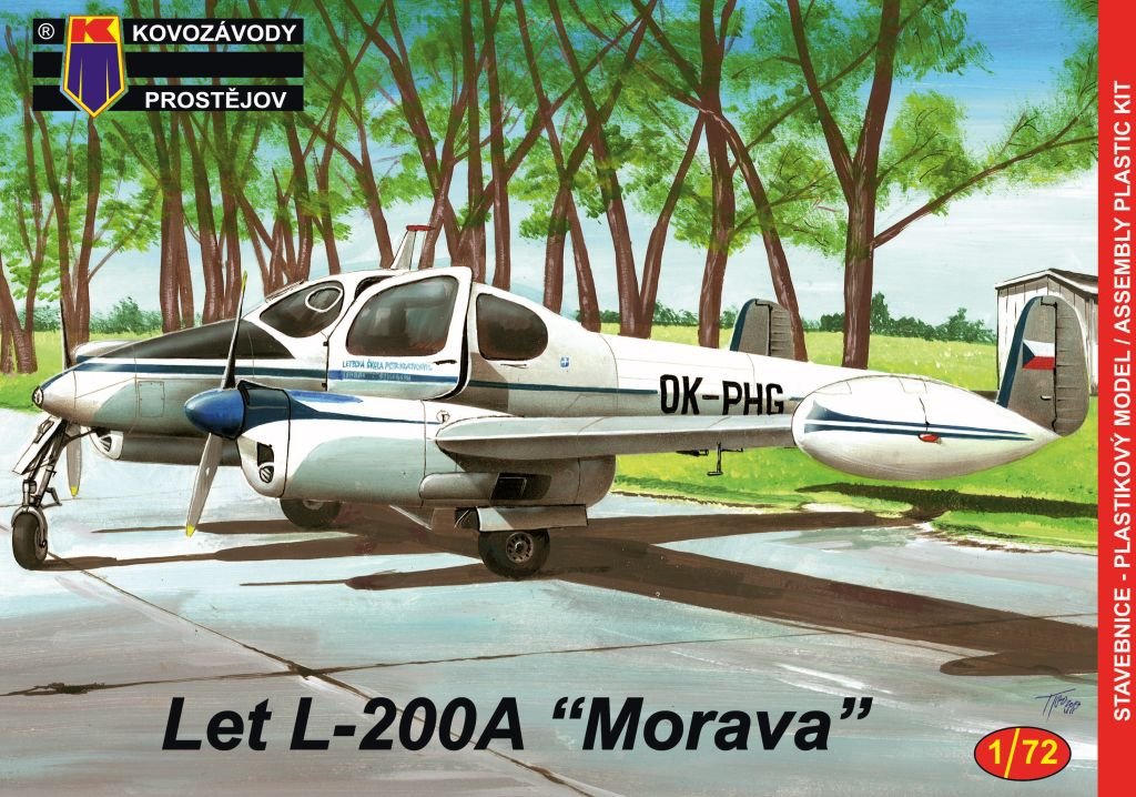 Kozavody Prostejov KPM0089 Let L-200A Morava 1/72