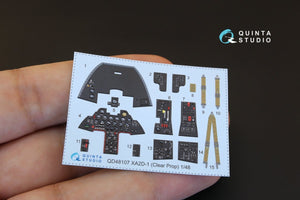 Quinta Studio QD48107 XA2D-1 3D-Printed &amp;amp; coloured Interior on decal paper (for Clear Prop kit) 1/48 – zdjęcie 2