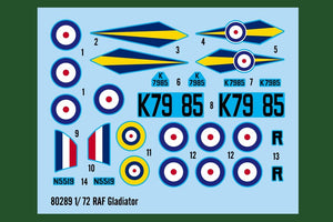 Hobby Boss 80289 RAF Gladiator 1/72 – Bild 4