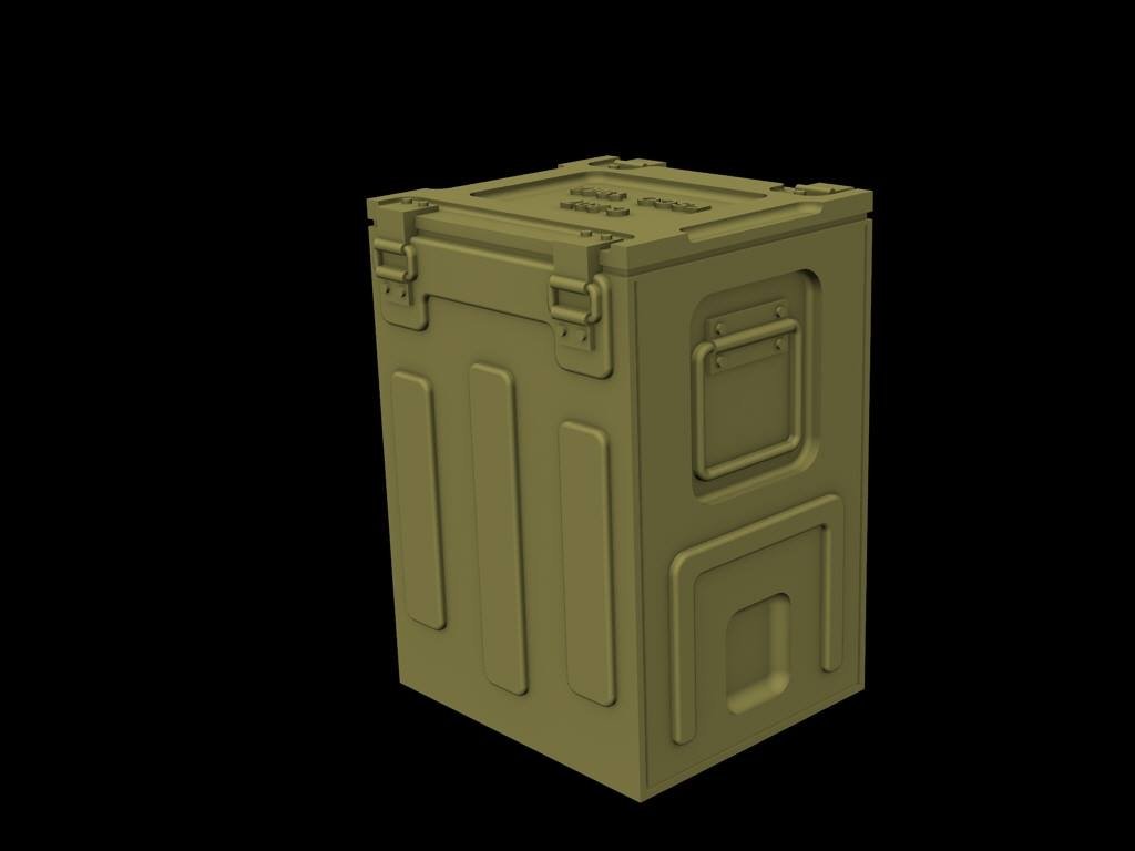 Panzer Art RE35-465 C207 British ammo boxes for 2pdr 1/35 – Bild 2