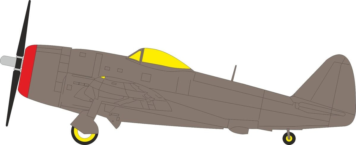 Eduard EX1161 P-47M Paint Mask Set for MINIART 1/48