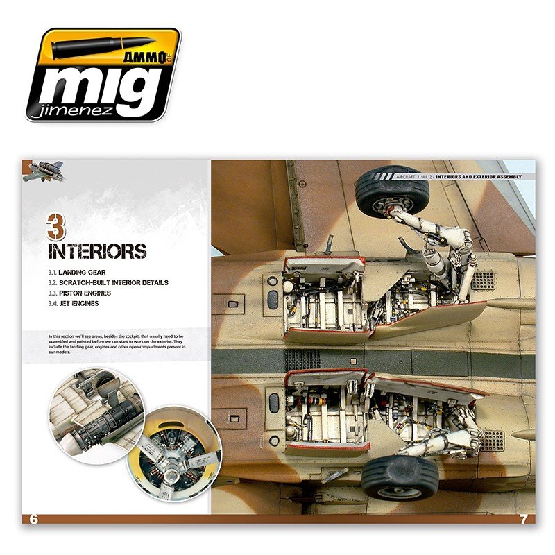 AMMO of Mig Jimenez 6051 ENCYCLOPEDIA OF AIRCRAFT MODELLING TECHNIQUES VOL.2 : INTERIORS AND ASSEMBLY (ENGLISH) – immagine 3