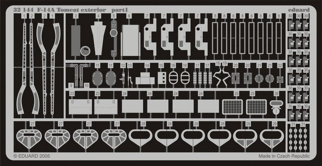 Eduard 32144 F-14A exterior 1/32 Tamiya – immagine 2