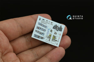 Quinta Studio QDS-72168 Su-17M3 3D-Printed coloured Interior on decal paper (Modelsvit) (small version) 1/72 – Bild 3