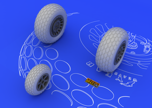 Roues Eduard 648057 P-61 1/48 (GREAT WALL HOBBY)