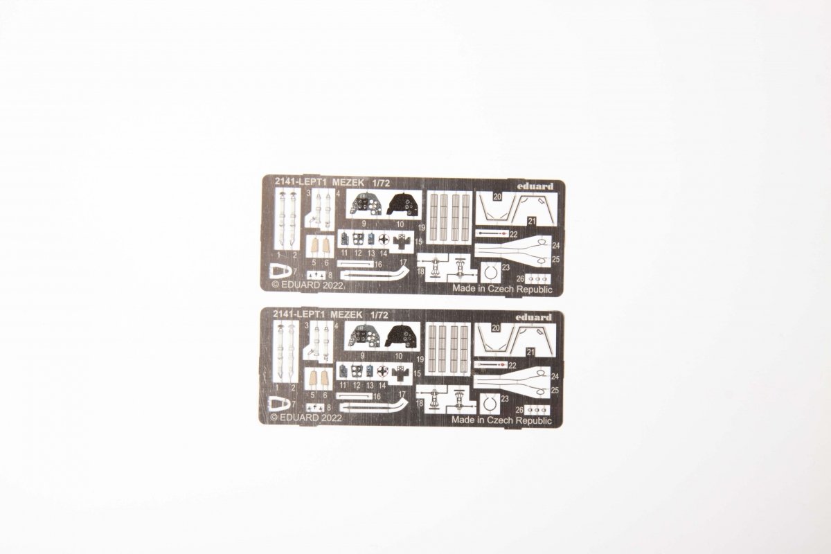 Eduard 2141 MEZEK DUAL COMBO 1/72 – immagine 4