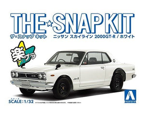 Aoshima 05883 Nissan Skyline 2000 GT-R (Blanche) 1/32