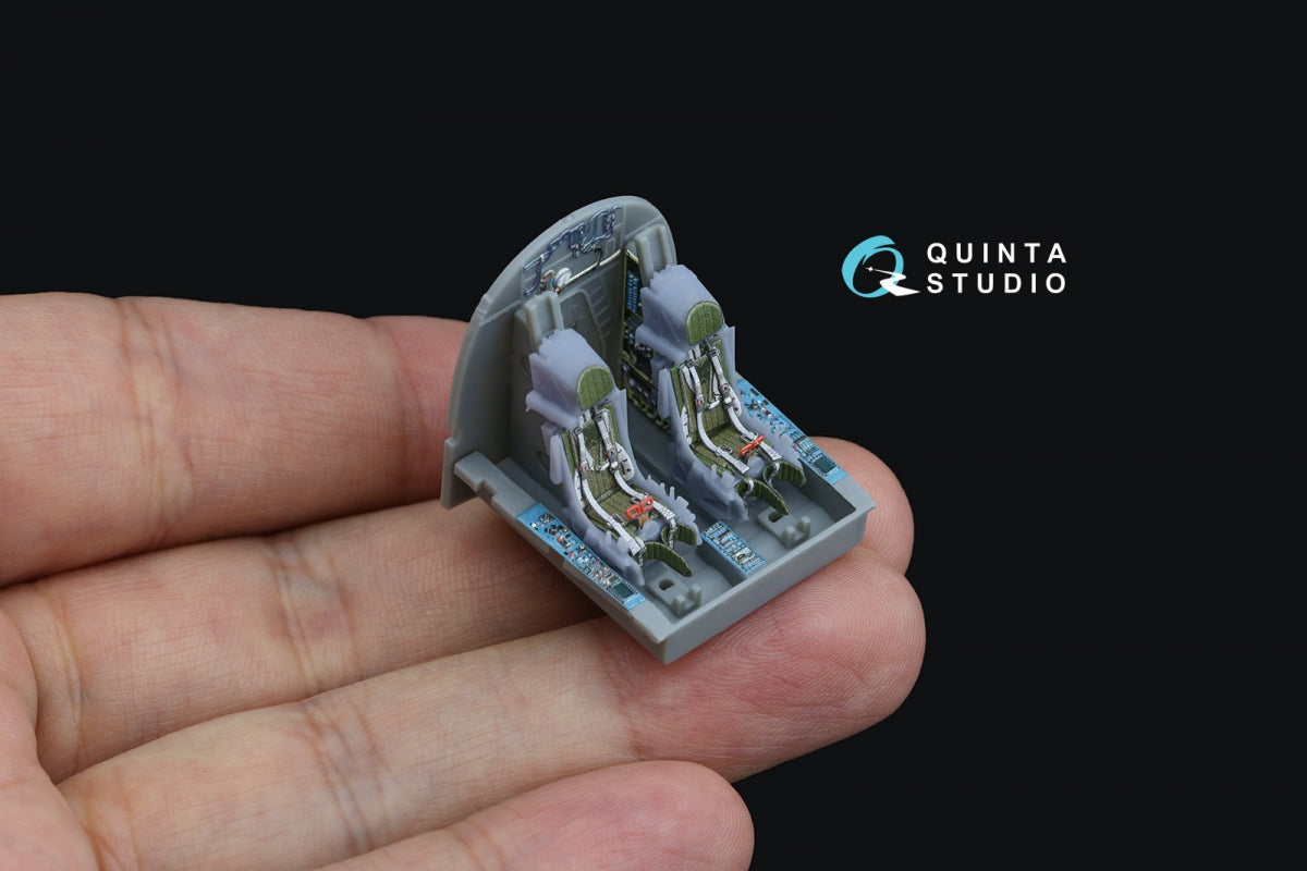 Quinta Studio QD+72157 Su-34 3D-Printed coloured Interior on decal paper (Trumpeter) (with 3D-printed resin part) 1/72 – Bild 15