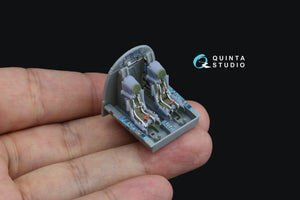 Quinta Studio QD+72157 Su-34 3D-Printed coloured Interior on decal paper (Trumpeter) (with 3D-printed resin part) 1/72 – Bild 15