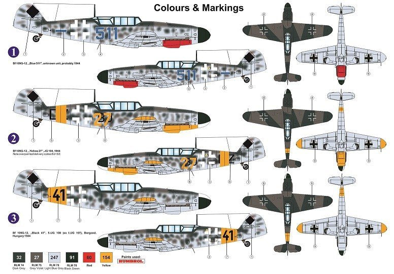 AZ Model AZ7616 Bf 109G-12 1/72 – immagine 3