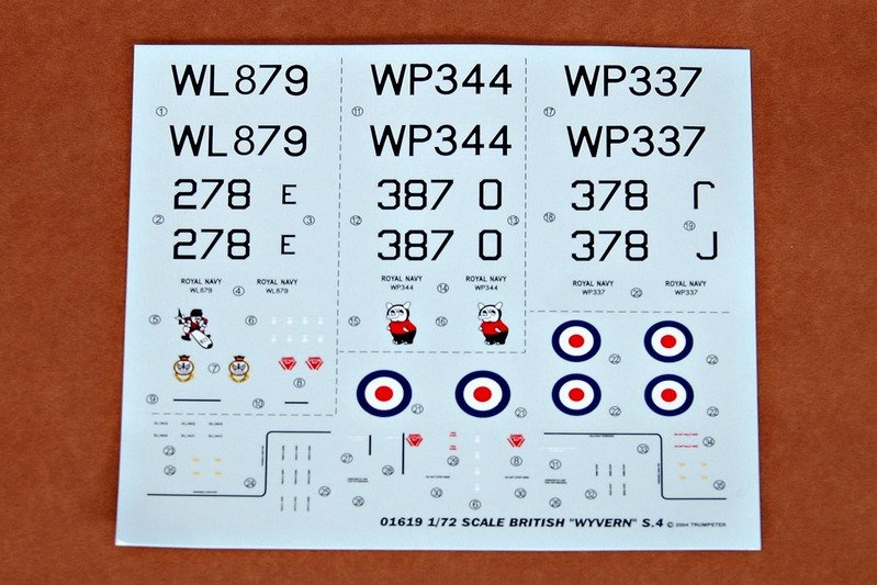 Trumpeter 01619 BRITISH WYVERN S.4 1/72 – Bild 3