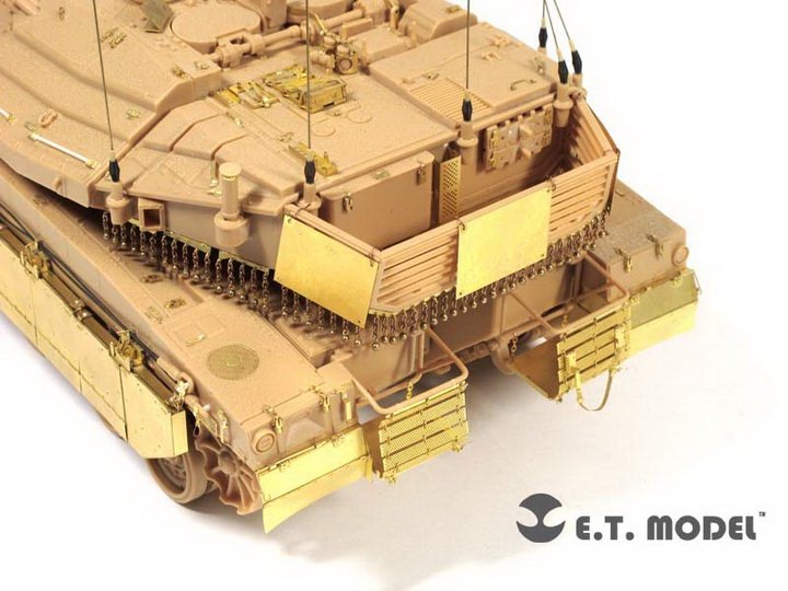 E.T. Model E35-097 Israel Merkava Mk.IV Tank LIC Basic (For ACADEMY 13227) 1/35 – zdjęcie 6