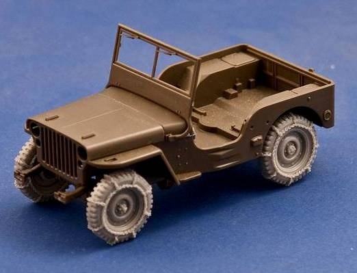 Panzer Art RE35-159 Road wheels with chains for US “Jeep” 1/35 – immagine 2