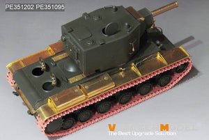 Voyager Model PE351202 WWII Russian KV-2 Basic (B ver include Gun Barrel) (For TAMIYA 35375) 1/35 – imagen 2