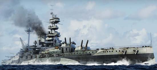 Trumpeter 05799 HMS MALAYA 1943 1/700