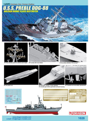 Dragon 1028 USS Preble DDG-88 1/350 – Bild 2