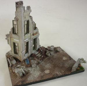 RT-Diorama 35252 Diorama-Base: Corner Ruin Berlin 1/35 – immagine 9