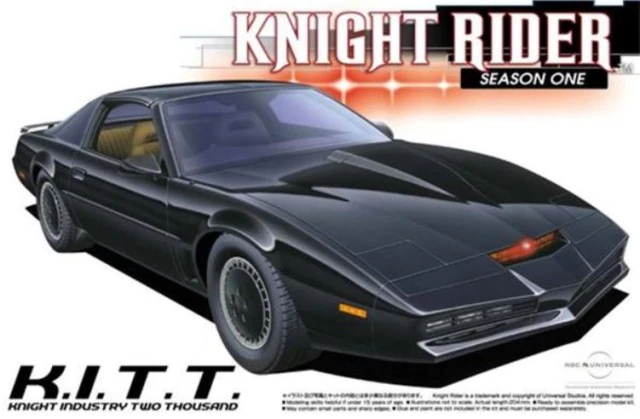Aoshima 04127 KITT, la saison 1 de Knight Rider, échelle 1/24