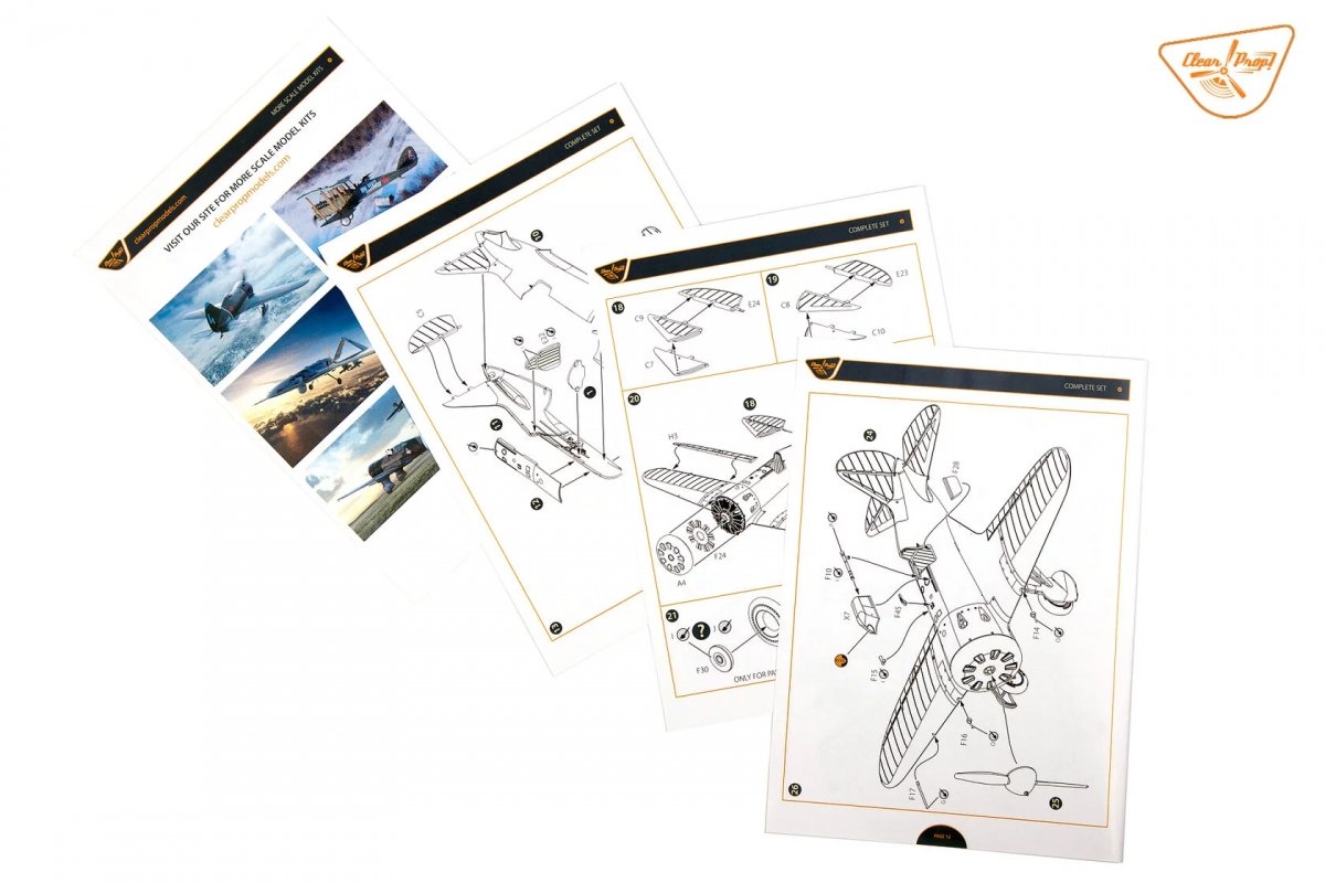 Clear Prop! CP4814 Polikarpov I-16 type 5 (early version) STARTER KIT 1/48 – imagen 24