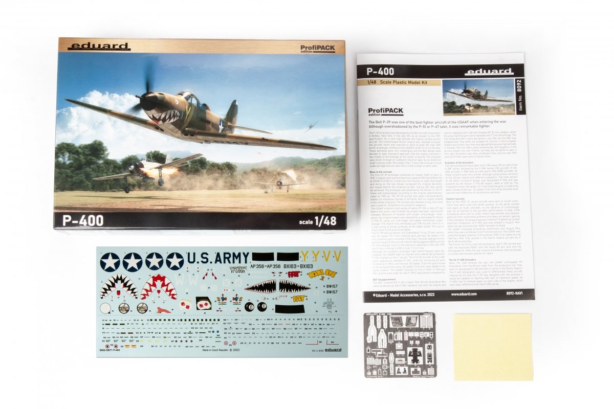 Eduard 8092 P-400 1/48 – immagine 2