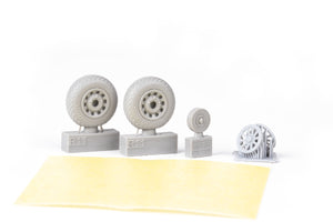 Eduard 648986 P-51B / C wheels diamond tread EDUARD 1/48 – Bild 3