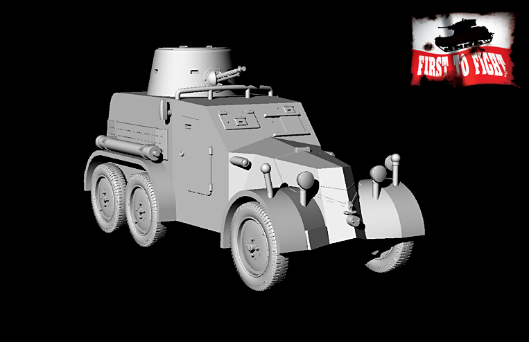 Premier à combattre PL095 Panzerspähwagen 30(t) Tatra OA vz 30 1/72  – image 3