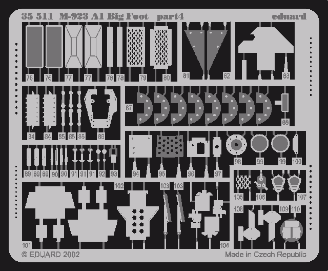 Eduard 35511 M-923 A1 Big Foot 1/35 Italeri – Bild 4