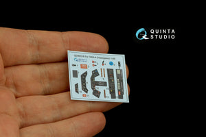 Quinta Studio QD48316 Fw 190A-4 3D-Printed &amp;amp; coloured Interior on decal paper (Hasegawa) 1/48 – imagen 3