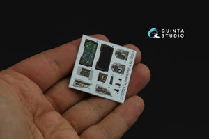 Quinta Studio QD32173 F-35A 3D-Printed &amp;amp; coloured Interior on decal paper (Italeri) 1/32 – immagine 4