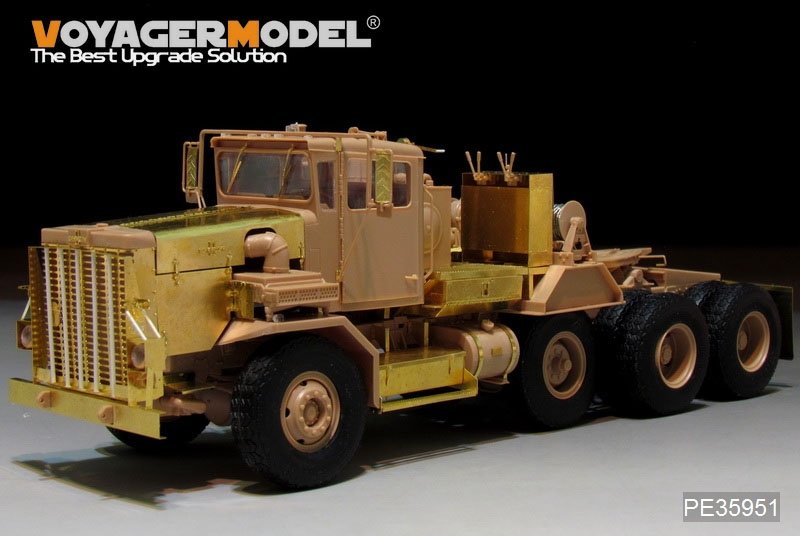 Voyager Model PE35951 Modern US Army M911 C-HET &amp;amp;M747 Heavy Equipment Semi-Trailer For MENG SS-013 1/35 – Bild 10