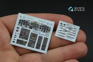 Quinta Studio QD48464 CH-47A 3D-Printed colored Interior on decal paper (HobbyBoss) 1/48 – image 2