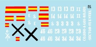 Star Decals 35-C1174 Spanish Civil War # 6 1/35 – immagine 3
