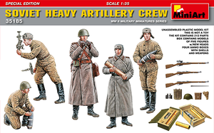 MiniArt 35185 SOVIET HEAVY ARTILLERY CREW 1/35