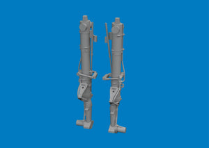 Eduard 6481157 P-47D undercarriage legs PRINT for MINIART 1/48