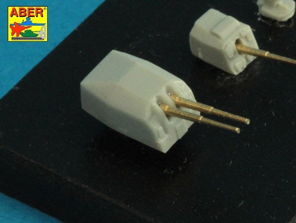 Aber 1/700L-34 Set of Barrels for Narvic classe destroyers type 1936A: 150mm x 5; 37mm x 8; 37mm(M42) x 10; 1/700 – Bild 4