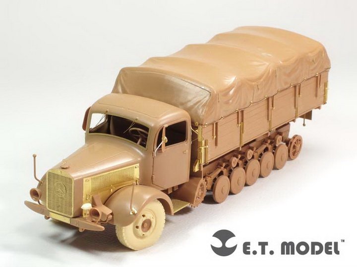 ET Modèle E35-135 WWII German Heavy Halftrack L 4500 R MAULTIER (Pour ZVEZDA 3603) (1/35) – image 5