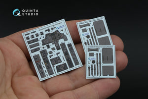 Quinta Studio QD48572 AH-64A 3D-Printed &amp;amp; coloured Interior on decal paper (Academy/Modelist) 1/48 – immagine 3