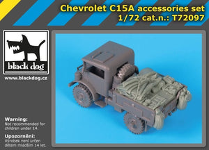 Black Dog T72097 Chevrolet C15A accessories set for IBG Models 1/72 – immagine 2