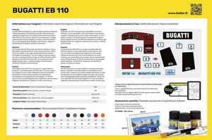 Heller 80738 BUGATTI EB 110 1/24 – Bild 2